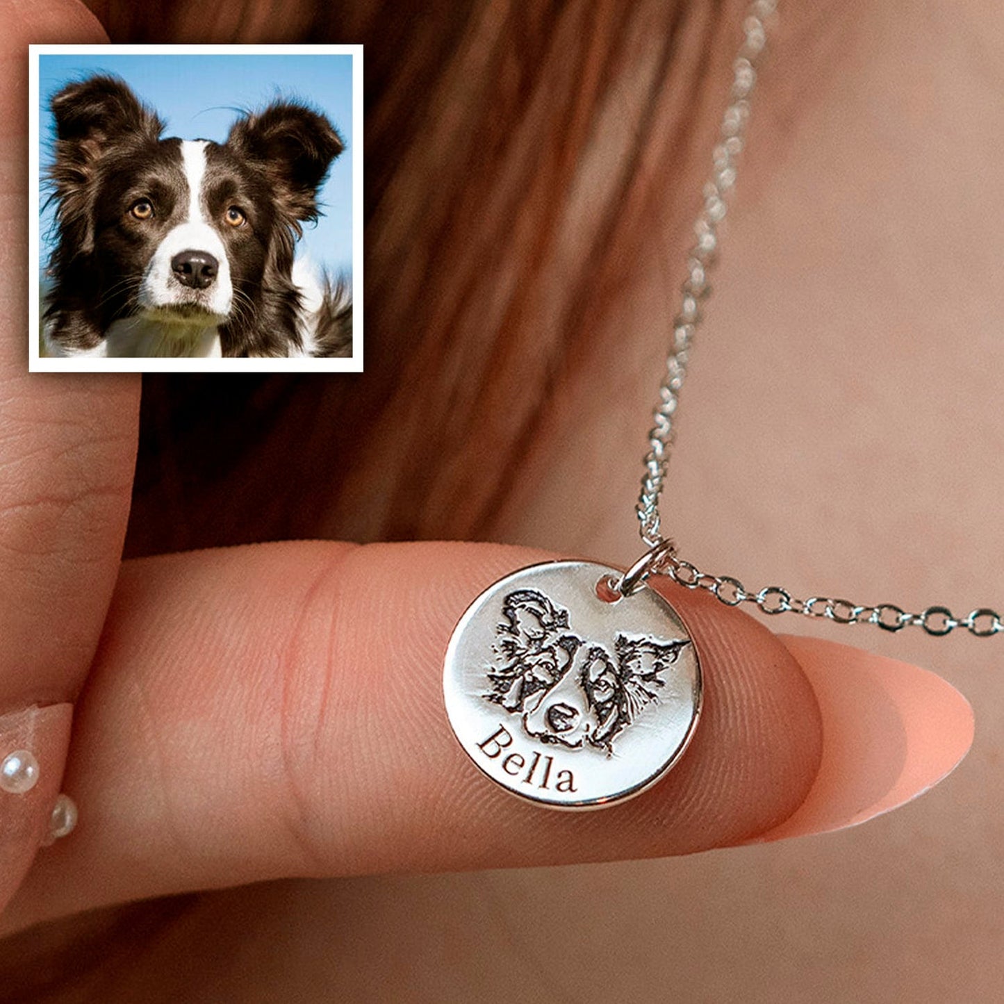 Unieke Gepersonaliseerde Huisdier Foto Ketting: Draag Je Liefde Dichtbij