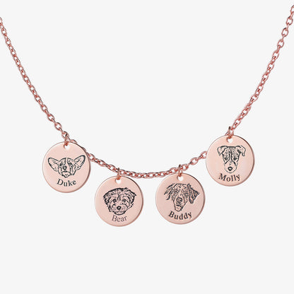Unieke Gepersonaliseerde Huisdier Foto Ketting: Draag Je Liefde Dichtbij